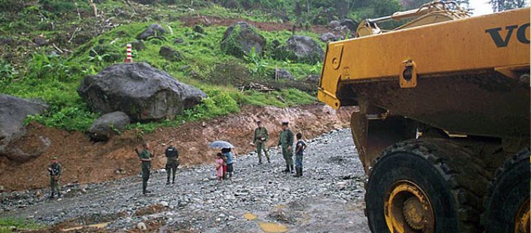 Las obras de la hidroeléctrica Barro Blanco continúan a pesar de los acuerdos