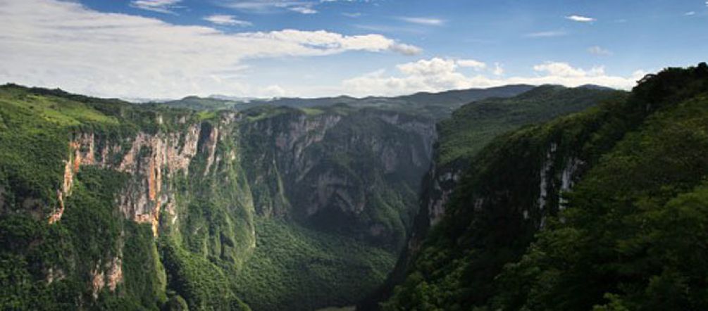 Cañon del Sumidero, maravilla natural cercana a la fábrica y mina
