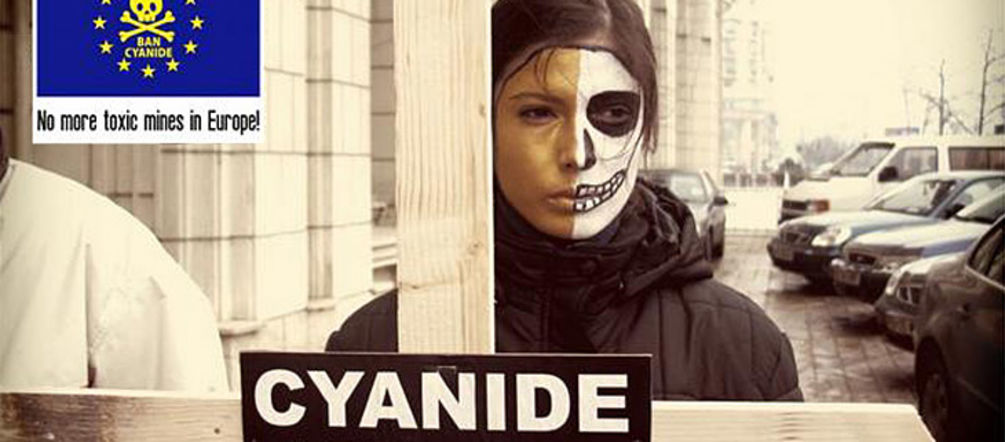 Campaña BangBanCyanide, para prohibir el uso de cianuro en minería en Europa