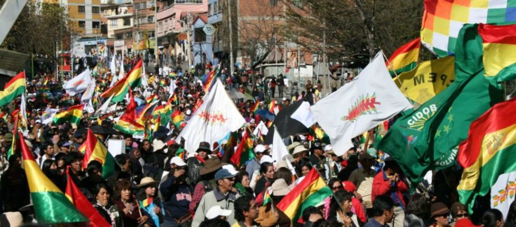 La IX Marcha llega a La Paz