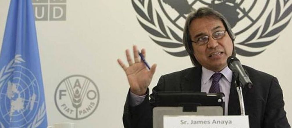 James Anaya Relator Especial de las Naciones Unidas para los Pueblos Indígenas Relator ONU indígenas
