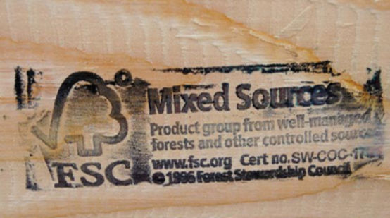 Sello de FSC para fuentes mixtas