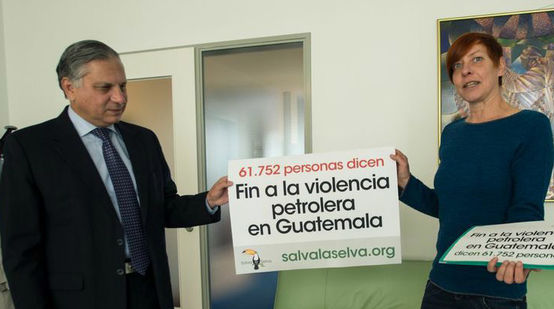 Encuentro de Salva la Selva con embajador de Guatemala
