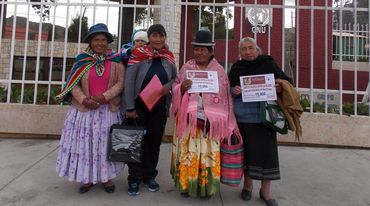 Mujeres denuncian que proyectos extractivos generan violencia