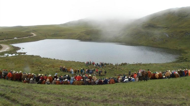 Todos contra el proyecto minero Conga Yanacocha