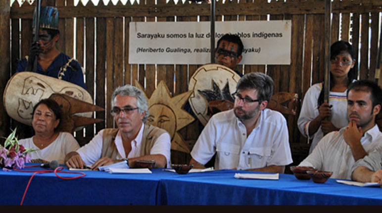 CIDH en Sarayaku