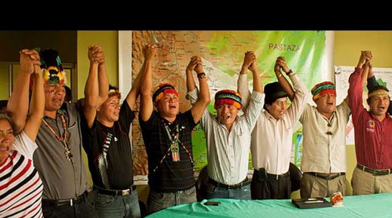 Foto: Joke Baert/Fundación Pachamama Indigenas contra la explotación petrolera