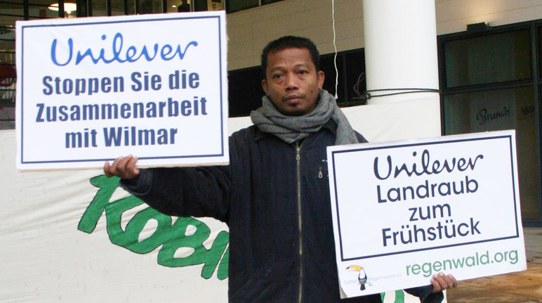 Nordin en Hamburgo en 2011 Nordin de Save our Borneo
