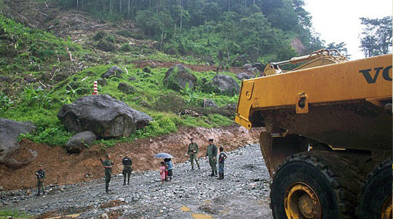 Las obras de la hidroeléctrica Barro Blanco continúan a pesar de los acuerdos