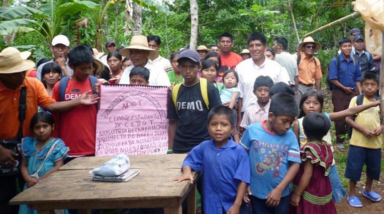 Dicen No a la hidroeléctrica Barro Blanco en Panamá Proyecto hidroelectrico Barro Blanco en Panama