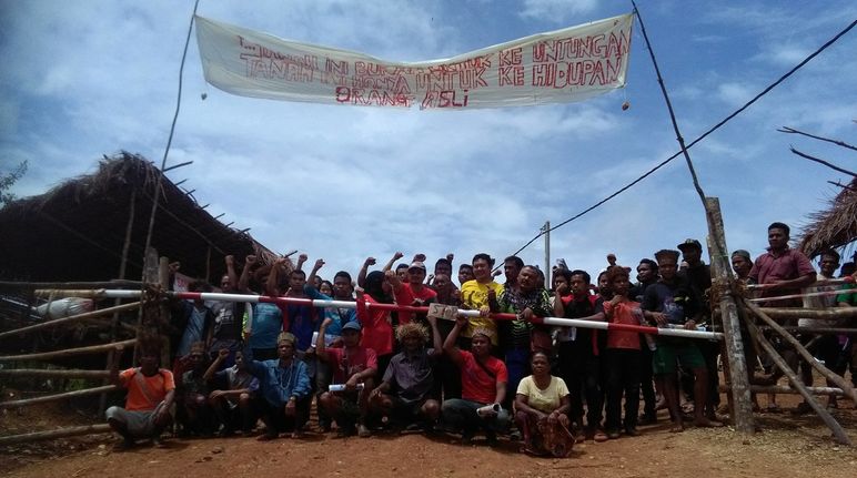Indígenas bloquean carretera al oeste de Malasia