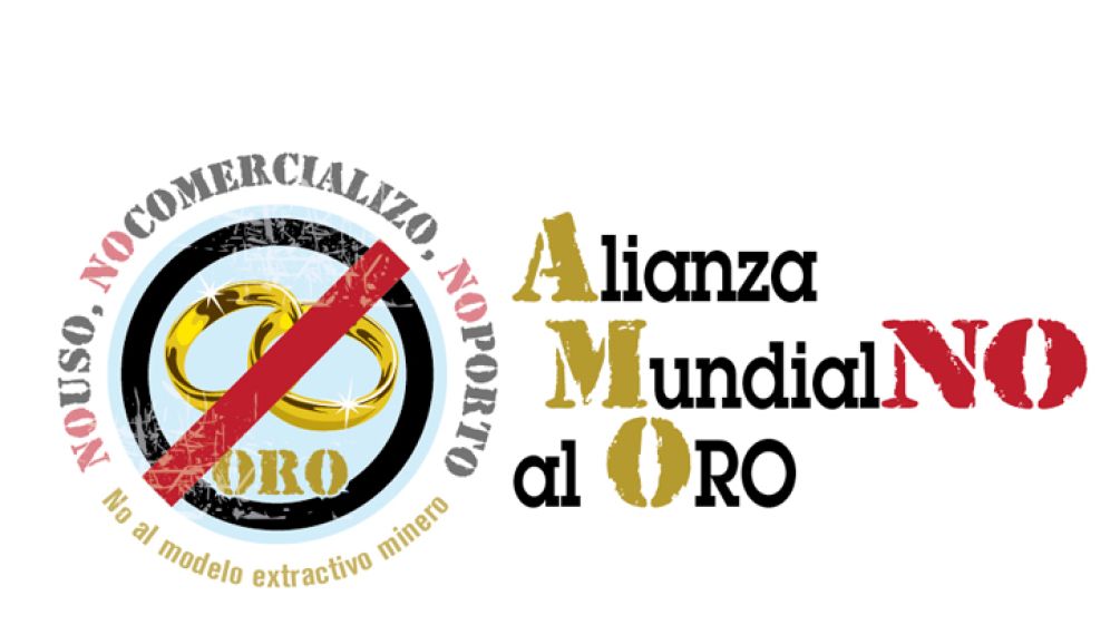Logo de la Alianza Mundial NO al Oro
