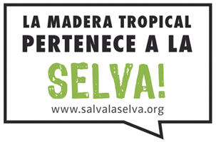 La madera tropical pertenece a la selva