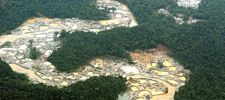 Contaminación masiva de río Dagua por vertido de metales pesados y actividad minera